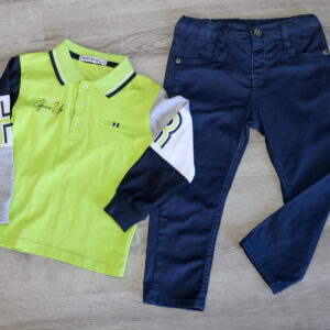 Calça e polo