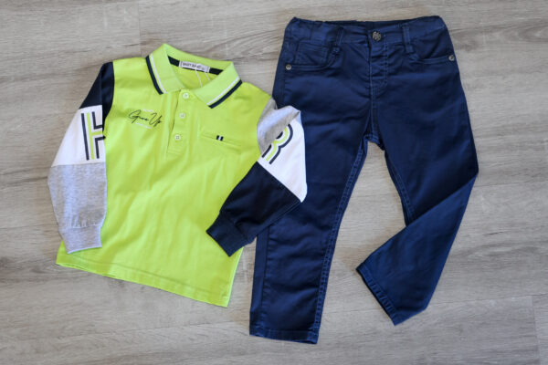 Calça e polo