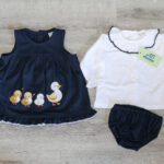 Conjunto de vestido e camisola