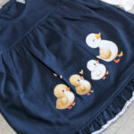 Conjunto de vestido e camisola