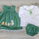 Conjunto de vestido e camisola
