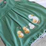 Conjunto de vestido e camisola